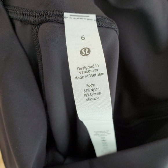 NWT LULULEMON ALIGN PANT 25" BLACK SIZE 6 NULU - Picture 7 of 7